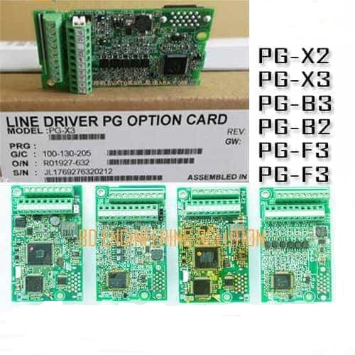 PG CARD FOR YASKAWA B3 X2 B2 E3 F3 X3 INVERTER/VFD