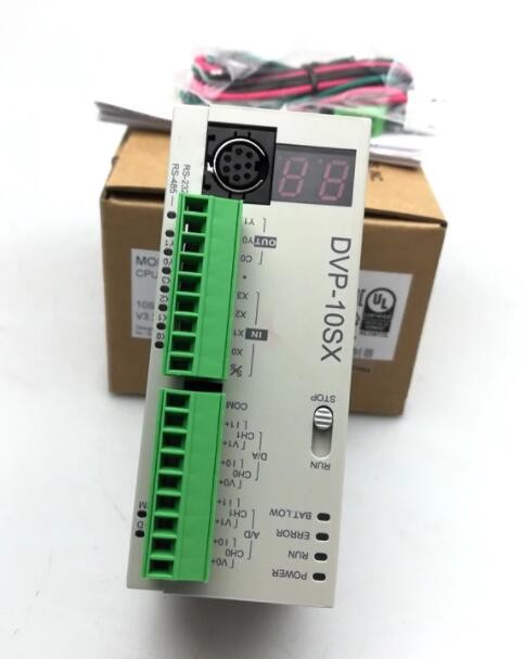 DVP10SX11T Delta PLC 24VDC 2AI/2AO 4DI/2DO transistor