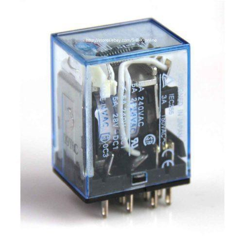 Omron Relay MY4J 24VAC 5A 14 pin relay