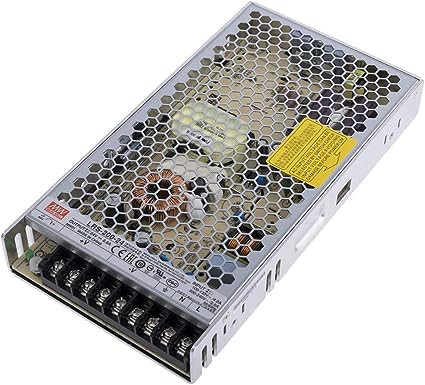 Mean Well LRS-200-24 Power Supply 211W 24V 8.8A Flat 30mm 1HU Installation Metal Housing